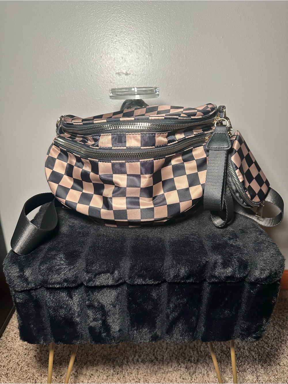 Iris & Rainbow Crossbody Sling Bag